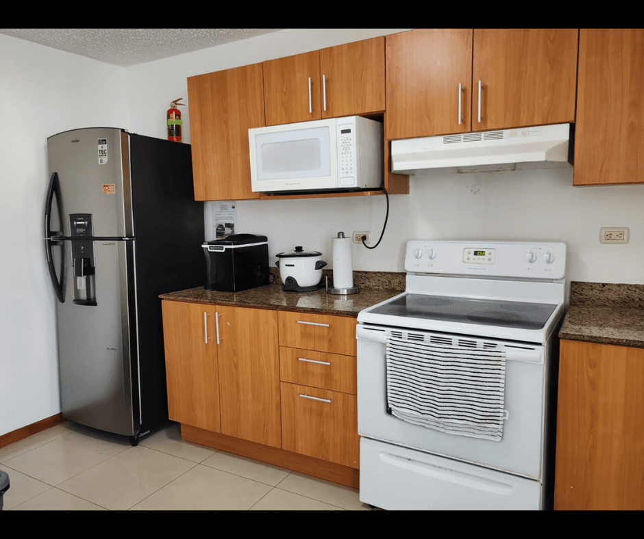 Cocina totalmente equipada.